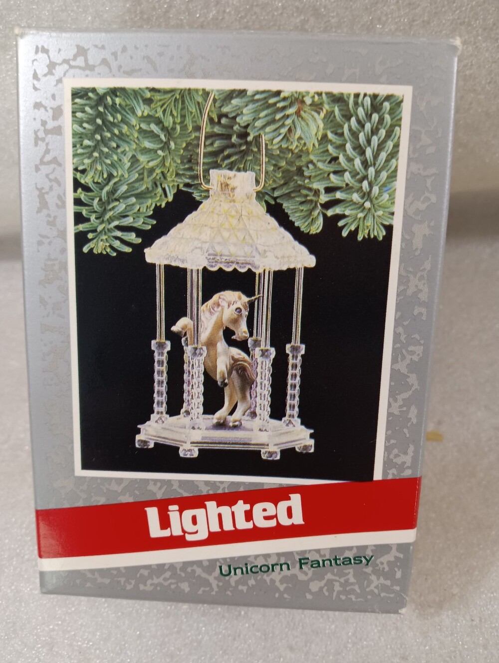 Hallmark Keepsake Magic Ornament Lighted Unicorn Fantasy 1989